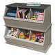 preview thumbnail 6 of 28, Taylor & Olive Lantana Three Bin Stackable Storage Cubby