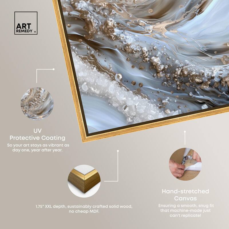 Effervescent Earth III Canvas by Art Remedy