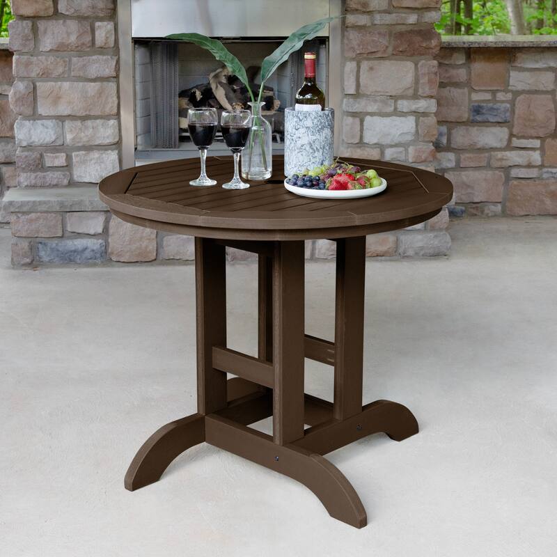 HIGHWOOD 36" Round Dining Height Outdoor Table