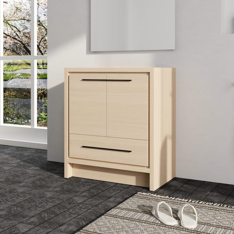 Malwee 24"/30"/36"/48"/60" Bathroom Vanity Without Sink, FreeStanding Vanity Cabinet with Soft Close Door and Drawer