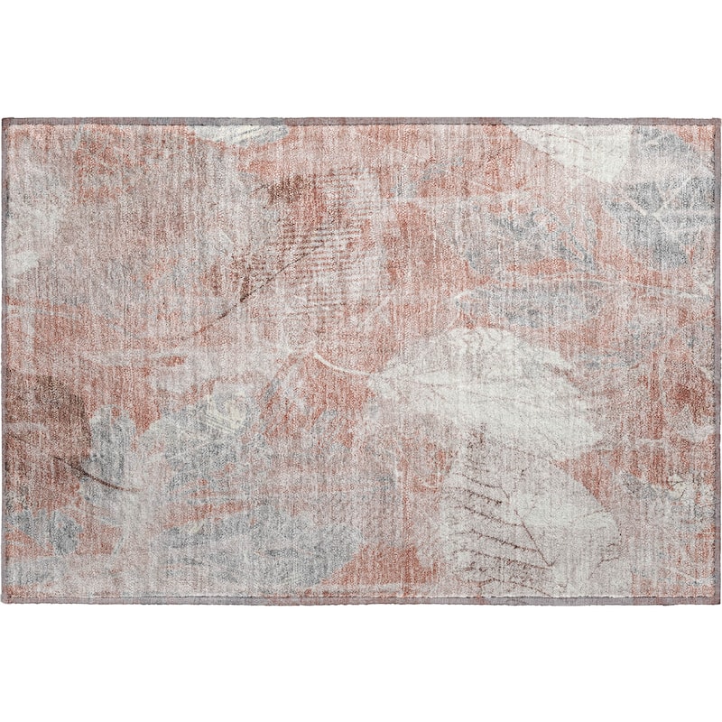 Premium Washable Super Soft Floral Imprints Mayfield Rug