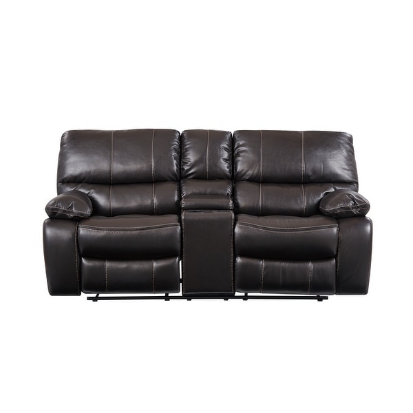Global Furniture USA Grey Console Reclining Loveseat. Opens flyout.