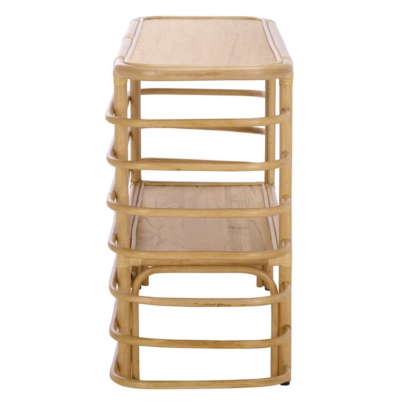 SAFAVIEH Home Maestro Console Table - 47"W x 16"D x 30"H