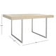 preview thumbnail 26 of 37, SAFAVIEH Cael Modern Industrial Farmhouse Dining Table - 59 in. W x 33 in. D x 30 in. H