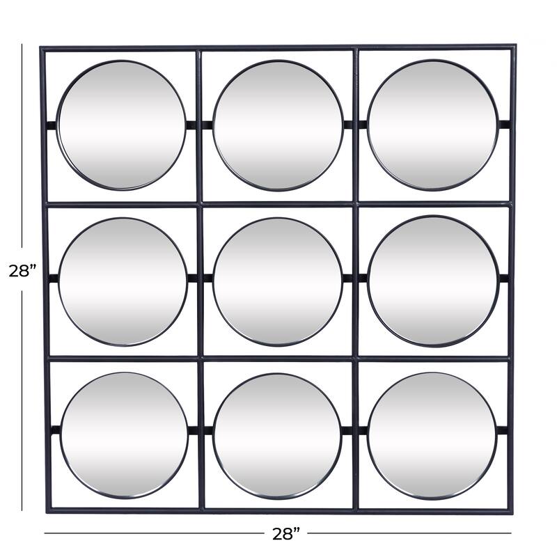 Iron Modern Wall Mirror