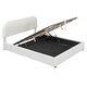 preview thumbnail 20 of 19, Nestfair Queen Size Upholstered Platform Bed with Hydraulic Storage System