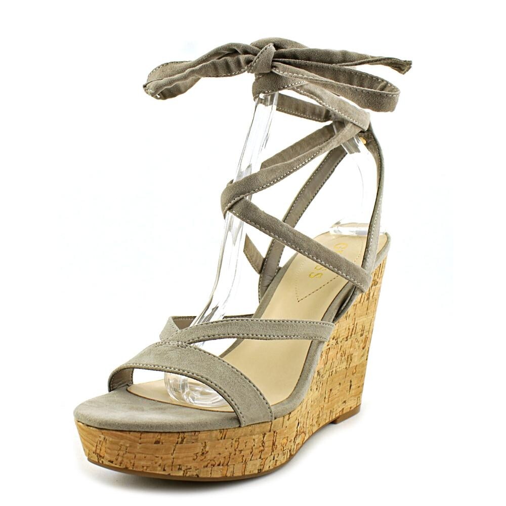 guess treacy wedge sandal