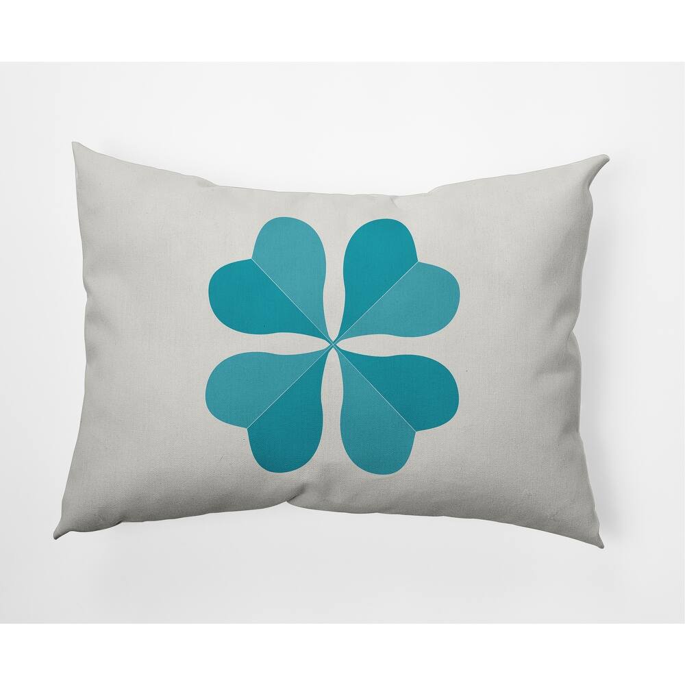 Lucky Clover St. Patrick's Day Decorative Throw Pillow