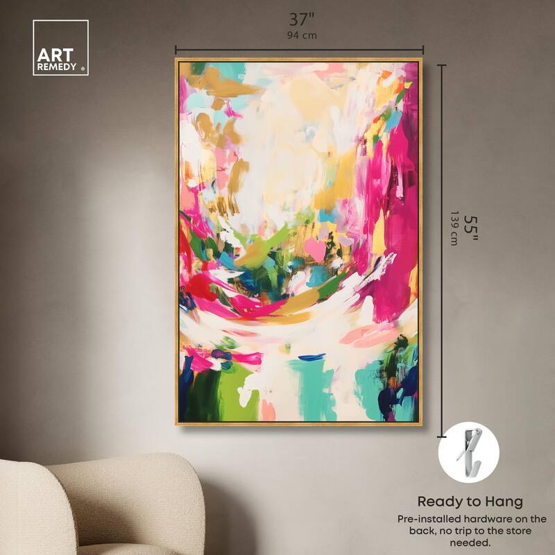 Deep Bloom I Canvas by Art Remedy