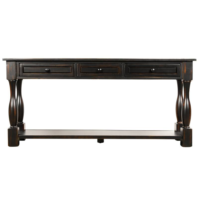 Console Table Long Sofa Table Easy Assembly