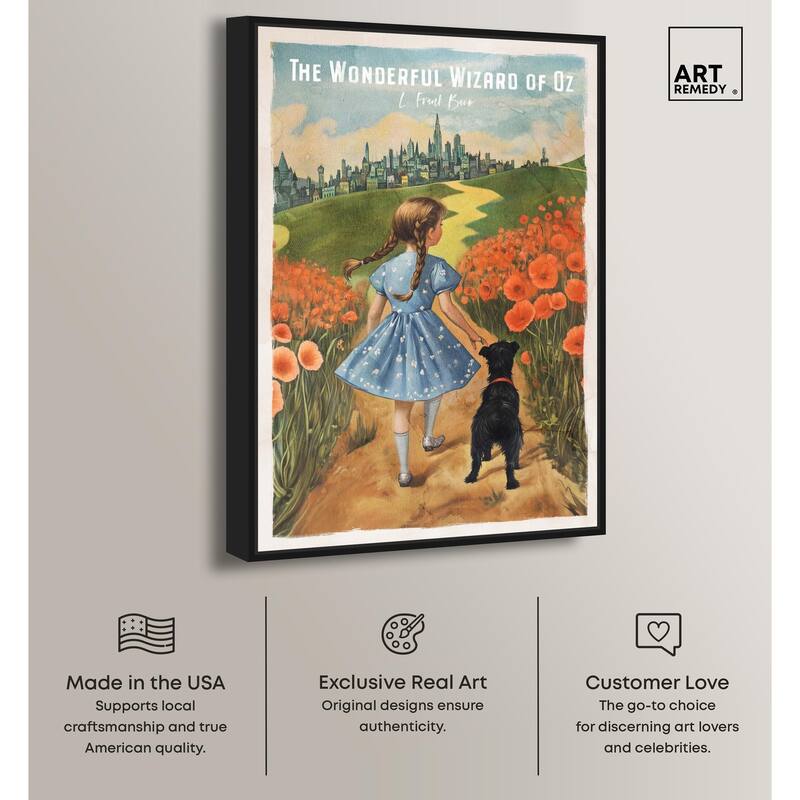 Wizard of Oz Classic Canvas by Art Remedy
