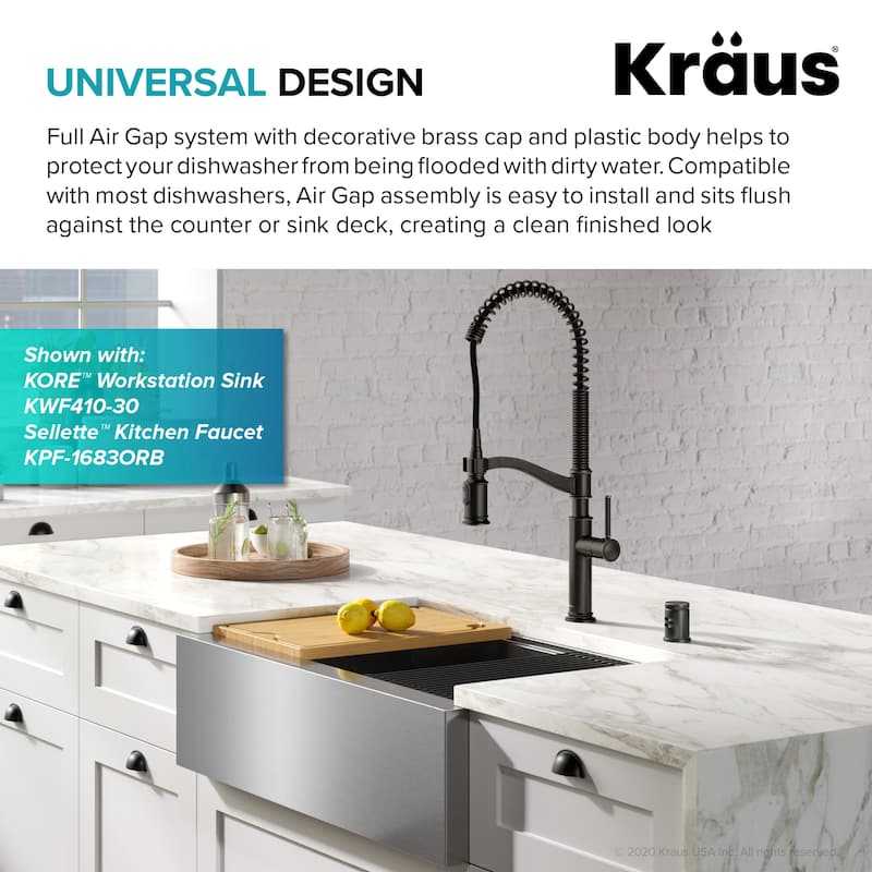 KRAUS Dishwasher Air Gap