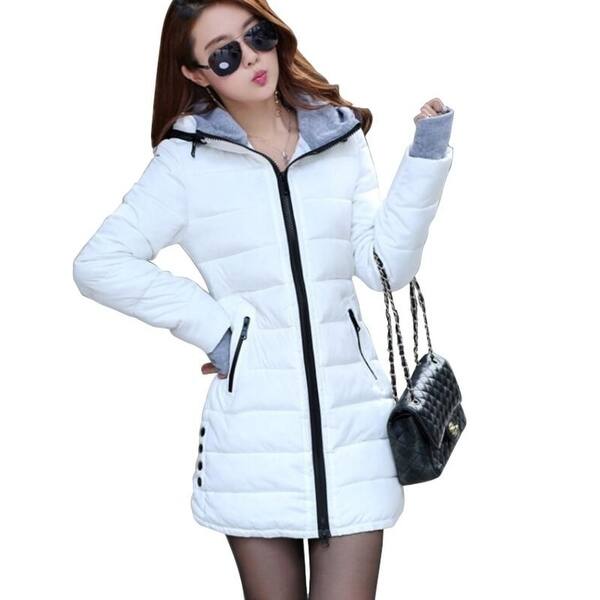 Shop Wadded Jackets Female Women S Winter Down Jacket Cotton Slim