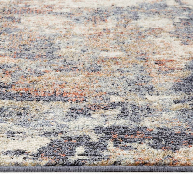Julia Modern Abstract Area Rug - 2' x 7'10" - Multi