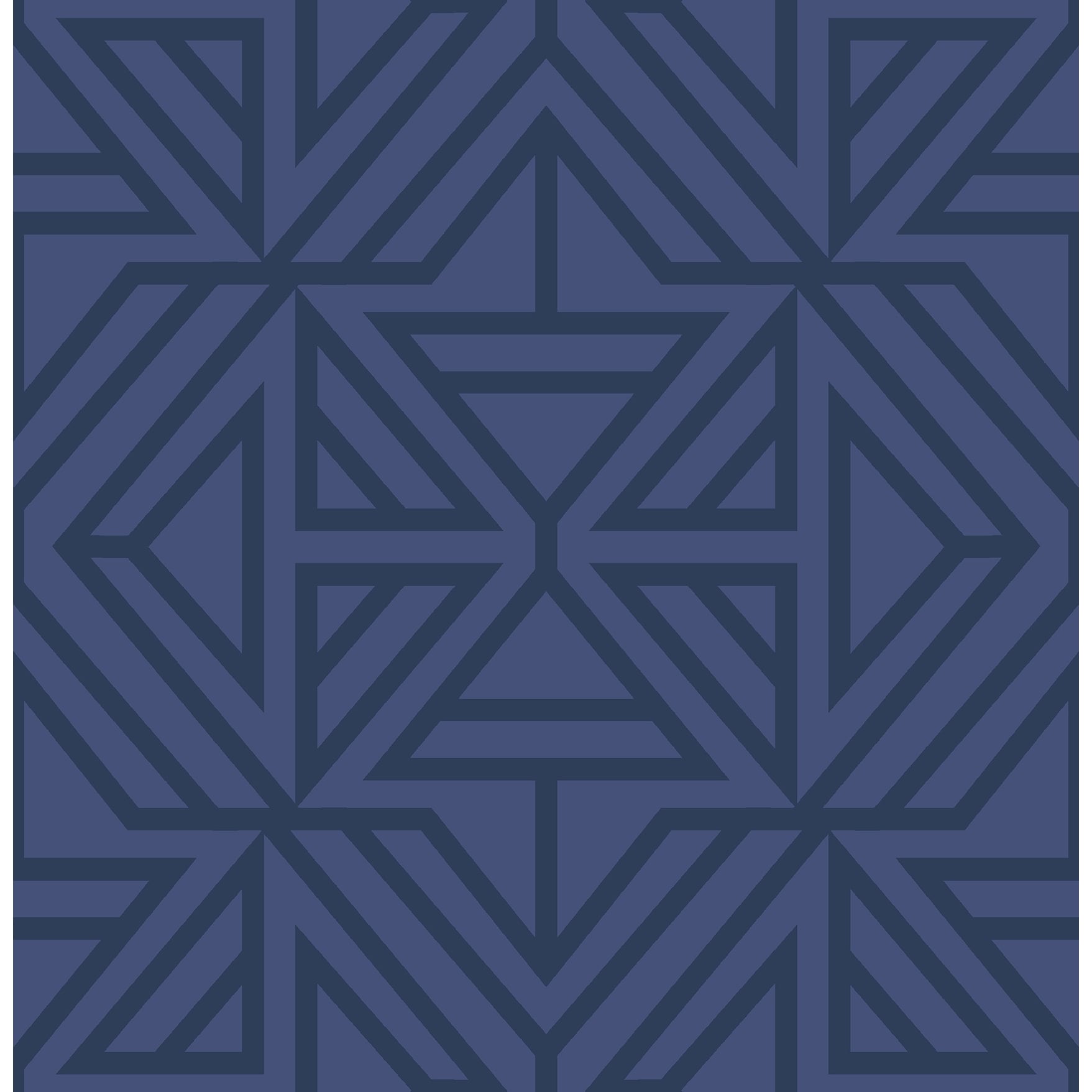 NuWallpaper Blue Linear Peel & Stick Wallpaper