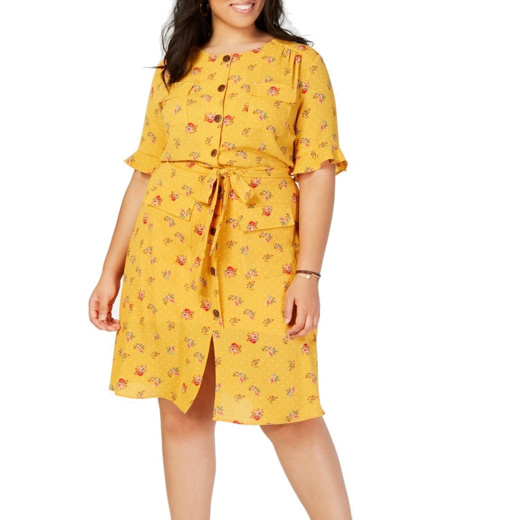 monteau yellow dress