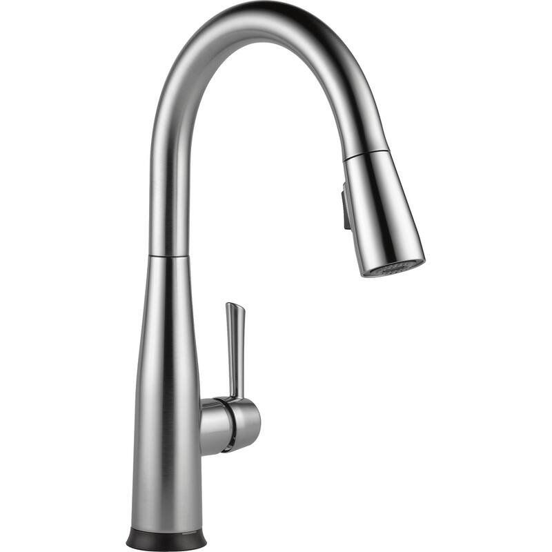 Delta 9113TL-DST Essa 1.8 GPM Single Hole Pull Down Touchless Kitchen - Arctic Stainless