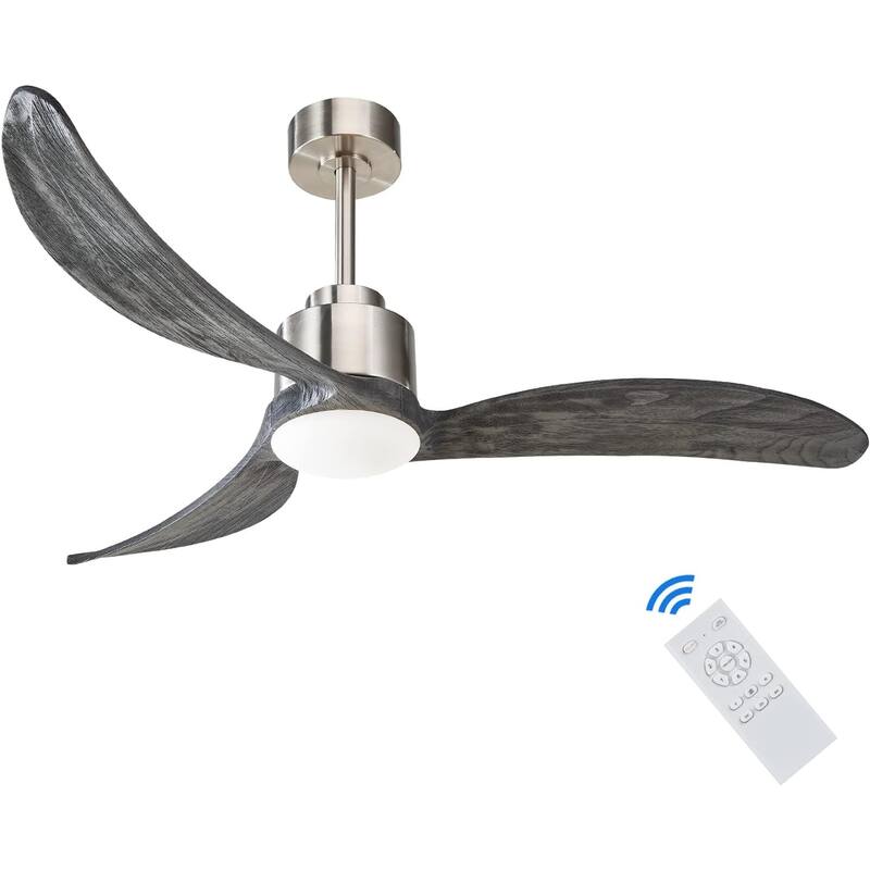 52" Ceiling Fan with LED Light and Remote Control