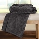 preview thumbnail 65 of 95, Superior Arctic Boho Jacquard Plush Fluffy Fleece Blanket