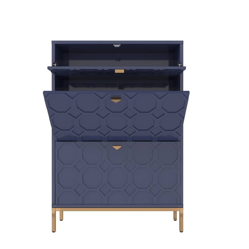 Shoe cabinet for 24 pairs of shoes
