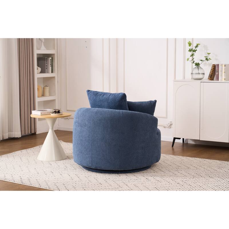 Single Seat Full Sponge Compression Swivel Chair Single Sofa