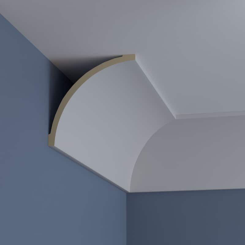 Medway Traditional Smooth Crown Moulding - 8 1/2"H x 8 1/2"P x 12"F x 94 1/2"L