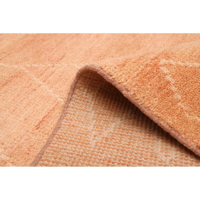 ECARPETGALLERY Hand-knotted Tangier Light Copper Wool Rug - 9'1 x 11'10