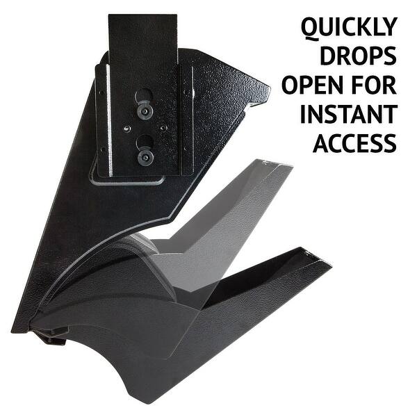 Shop Ivation Quick Access Under Desk Gun Safe With Keypad