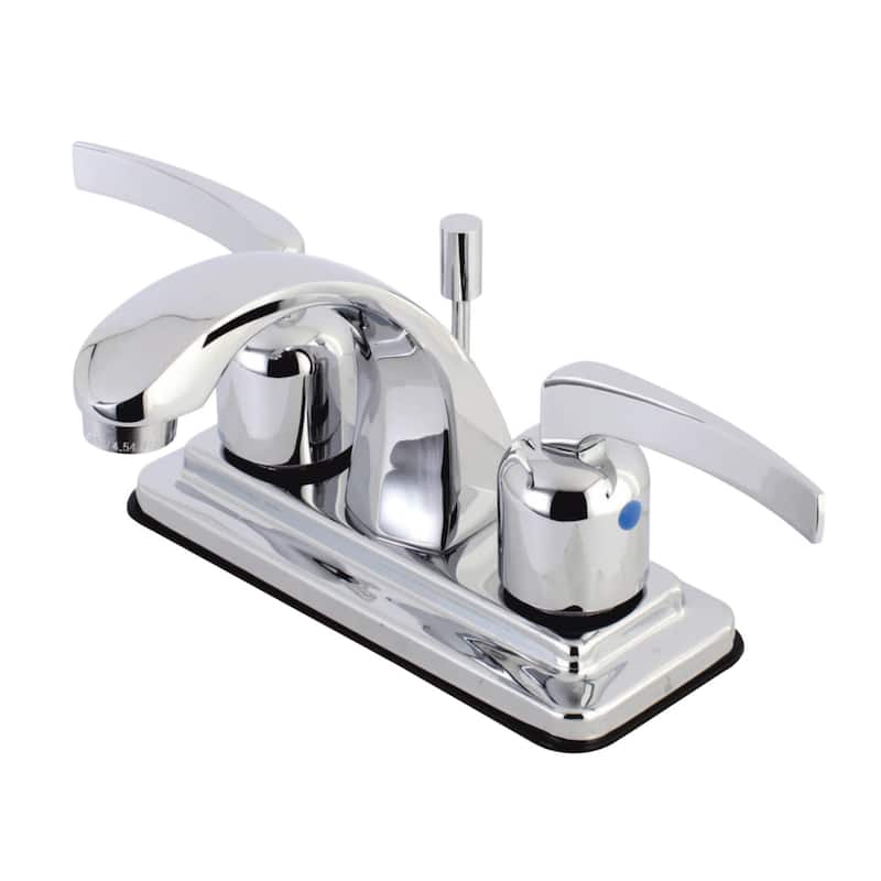 Kingston Brass Centurion 1.2 GPM Centerset Bathroom Faucet with Pop-Up - Polished Chrome