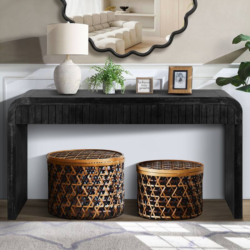 59'' Vintage Crafted Entryway Table
