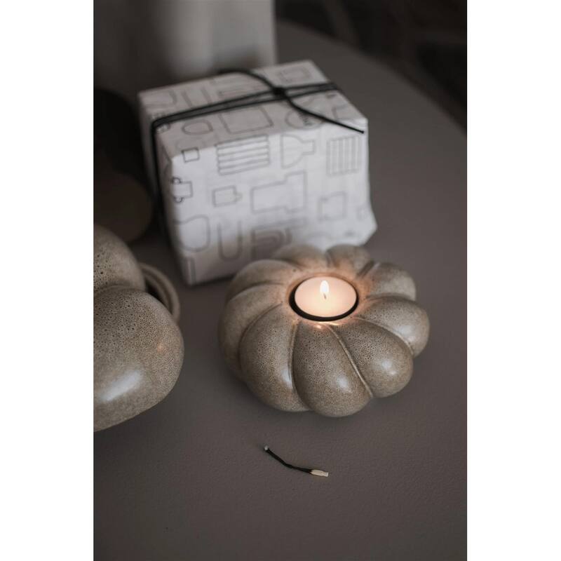 TWINE Candle Holder beige