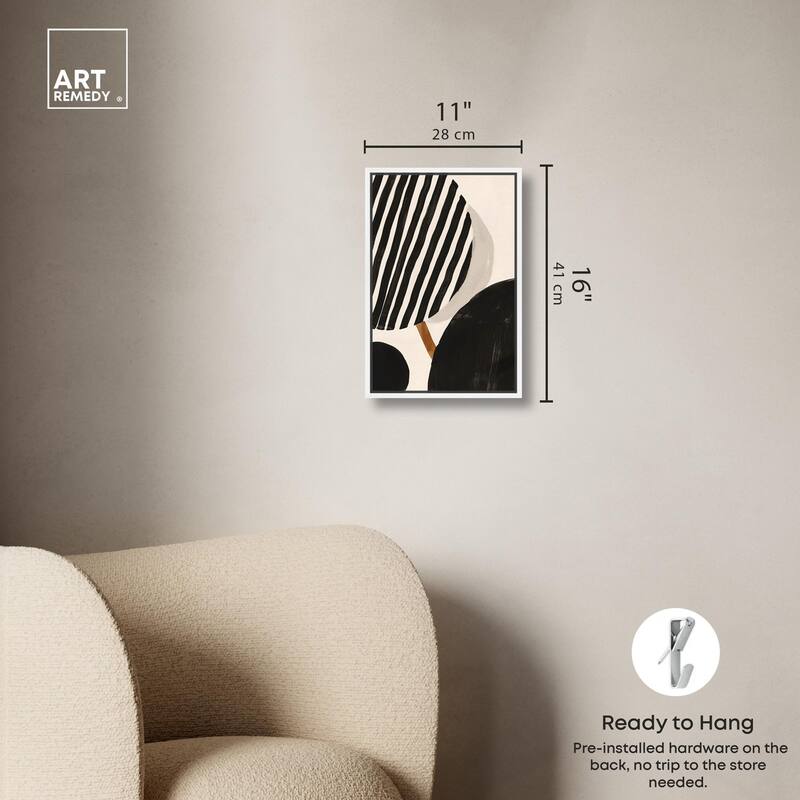 Linear Contempo Canvas by Art Remedy