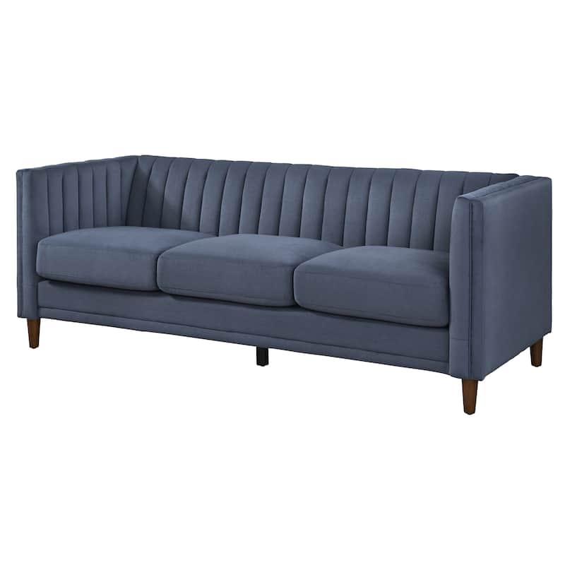 Lifestorey Paxton Channel Back Tuxedo Sofa