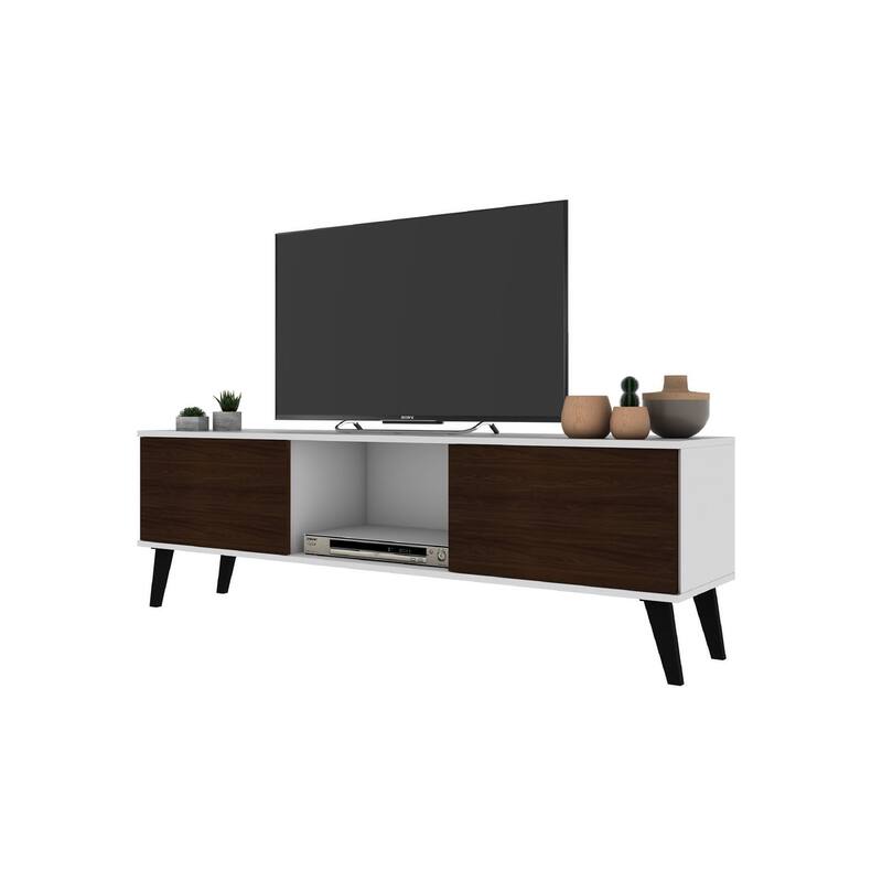 Manhattan Comfort Takajarvi Mid Century Modern Media Cabinet
