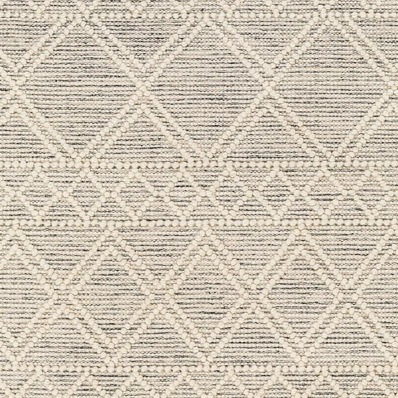 Livabliss Hamul Handmade Farmhouse Stripe Wool & Jute Area Rug