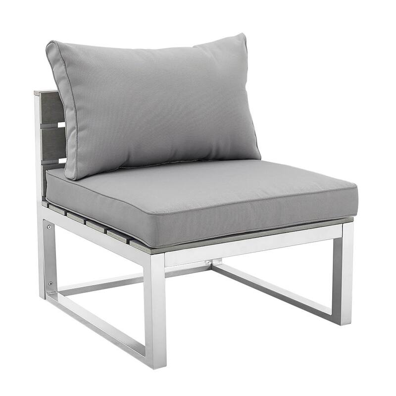 Middlebrook Hampton Grey 4-Piece Outdoor Conversation Set