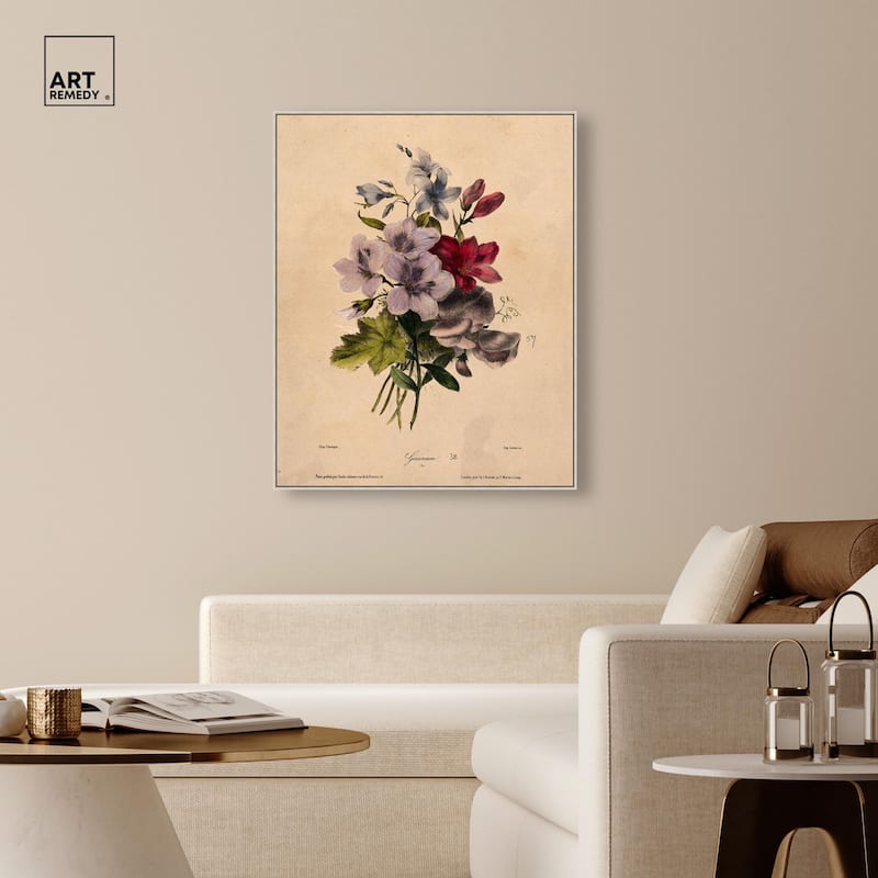 Elisa's Blooms Canvas by Art Remedy