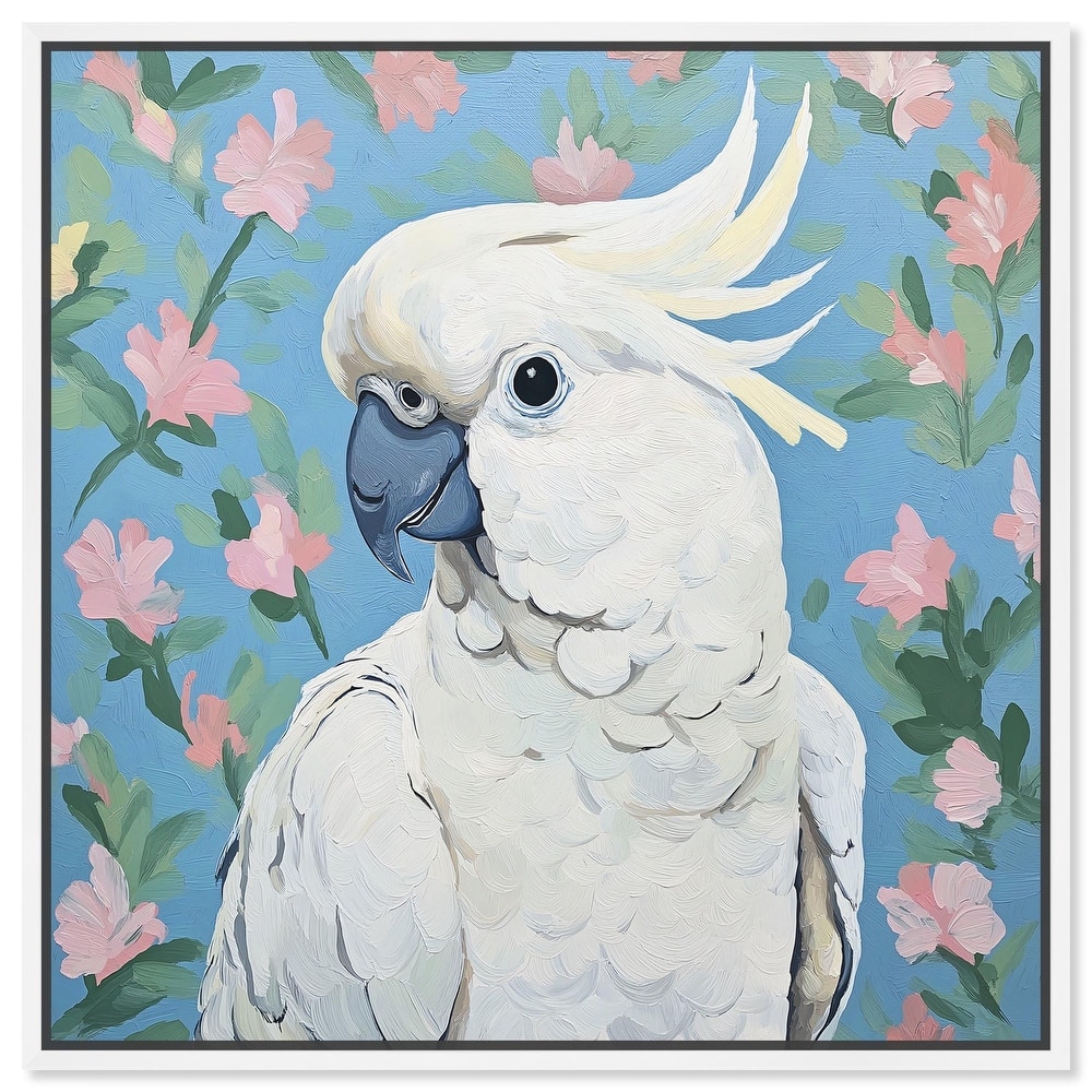 White Cockatoo I Canvas by Art Remedy