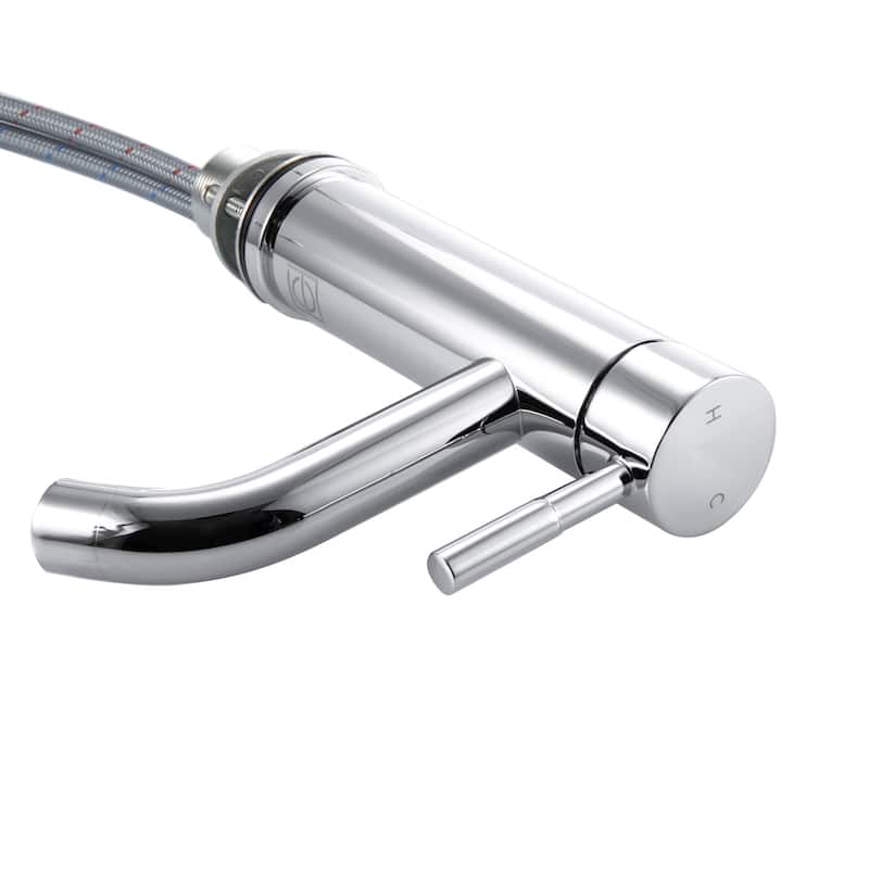 Indigo Home Single Hole Single Handle Bathroom Faucet