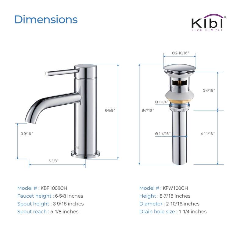 Lead Free Solid Brass Single Handle Bathroom Faucet with Water Hose