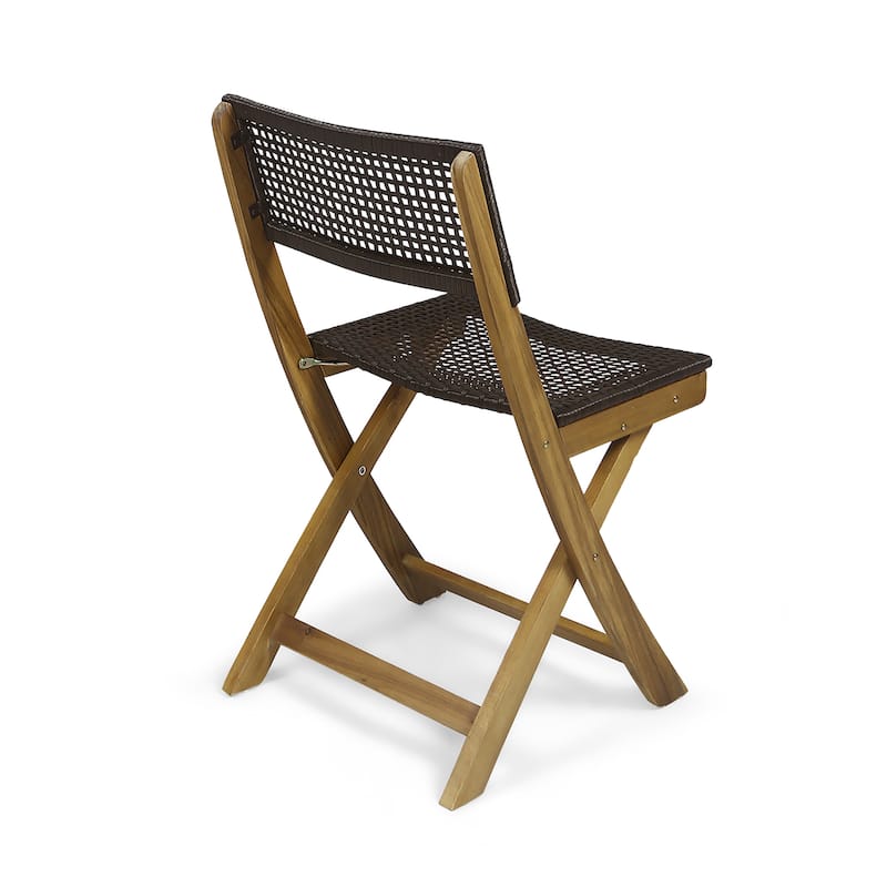 3 Piece Outdoor Hillside Bistro Chair for Garden, Backyard, Lawn