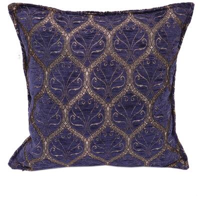 Trellis Myrtus Chenille Decorative Contemporary Turkish Pillow