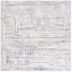 preview thumbnail 4 of 6, SAFAVIEH Opal Monisha Modern Abstract Rug 6'7" Square - Ivory/Dark Grey - Square