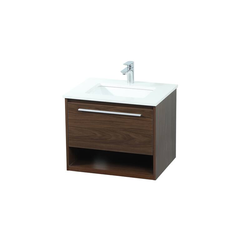 Brush 24 - 30 Inch Single Bathroom Vanity