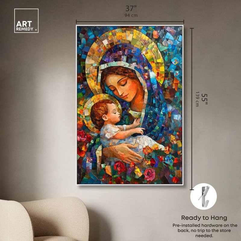 Glass Gospel II Canvas by Art Remedy