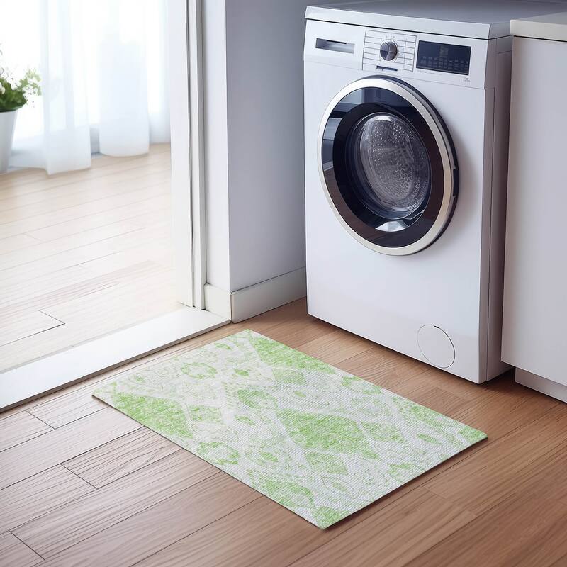 Machine Washable Indoor/ Outdoor Chantille Global Boho Rug