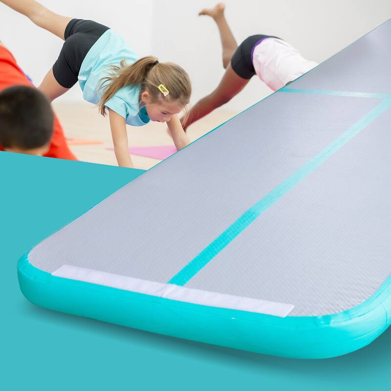 Gymnastics Mat Air Mats 13ft Inflatable Tumbling Mat 13ft x 3.3ft x