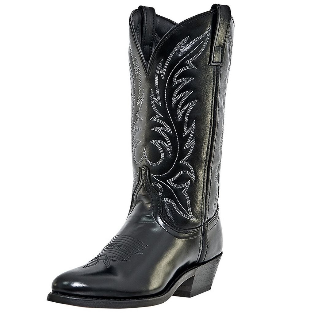ladies leather western boots