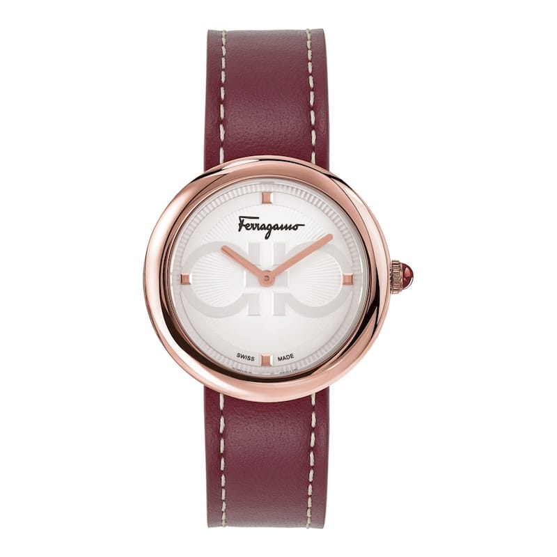 Ferragamo Chic Leather Watch