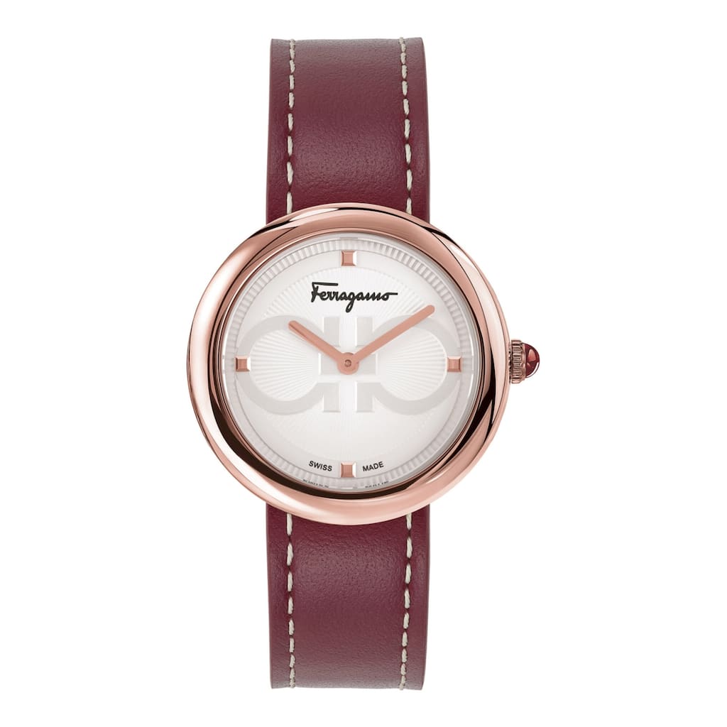 Ferragamo Chic Leather Watch